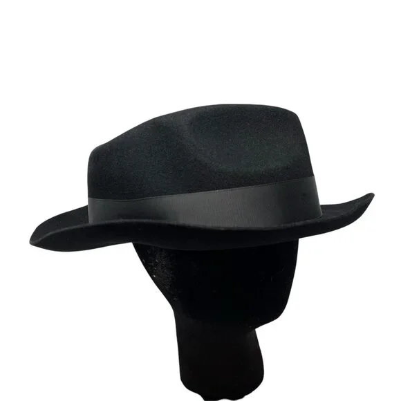 Bruno Capelo XL Hat Cap Australian Wool Fedora Teardrop Crown Fabio FB230 7 1/2